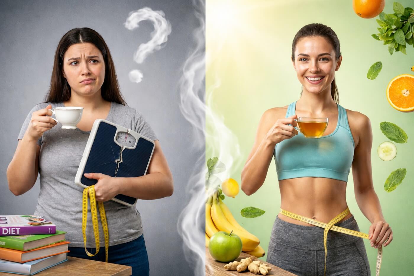 Tee zum Abnehmen - Welcher Tee hilft am besten?